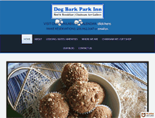 Tablet Screenshot of dogbarkpark.com